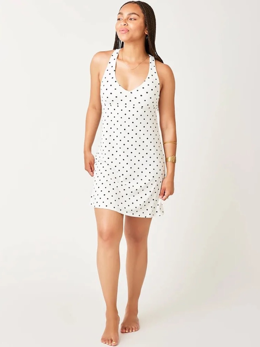 NWT Carve Designs La Jolla Dress | Cloud Polka Dot
